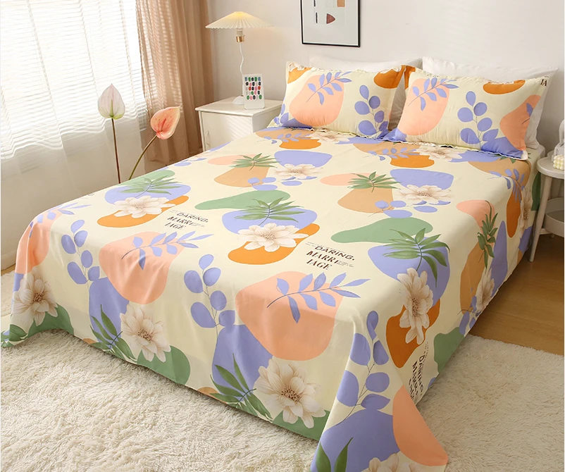 微瑕床单【花间】 1.4m*2.35m（±5cm）