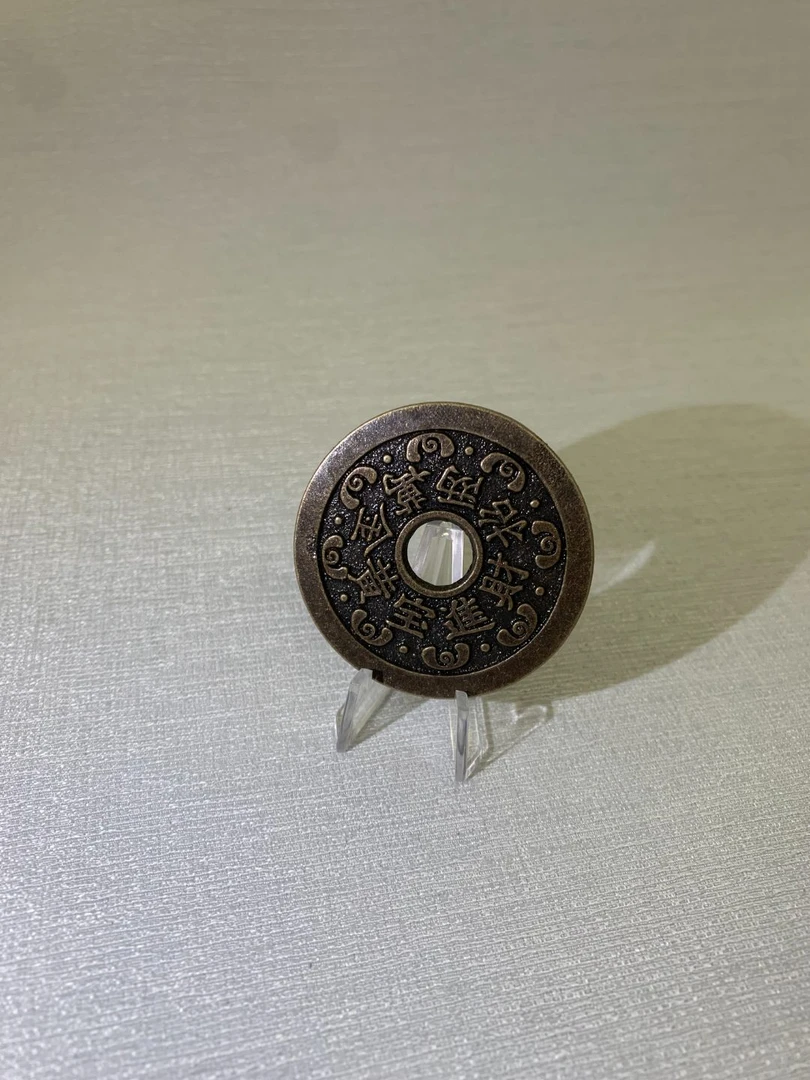 【胡人舞狮】手工翻砂铸造黄铜工艺品摆件挂件饰品源头工厂