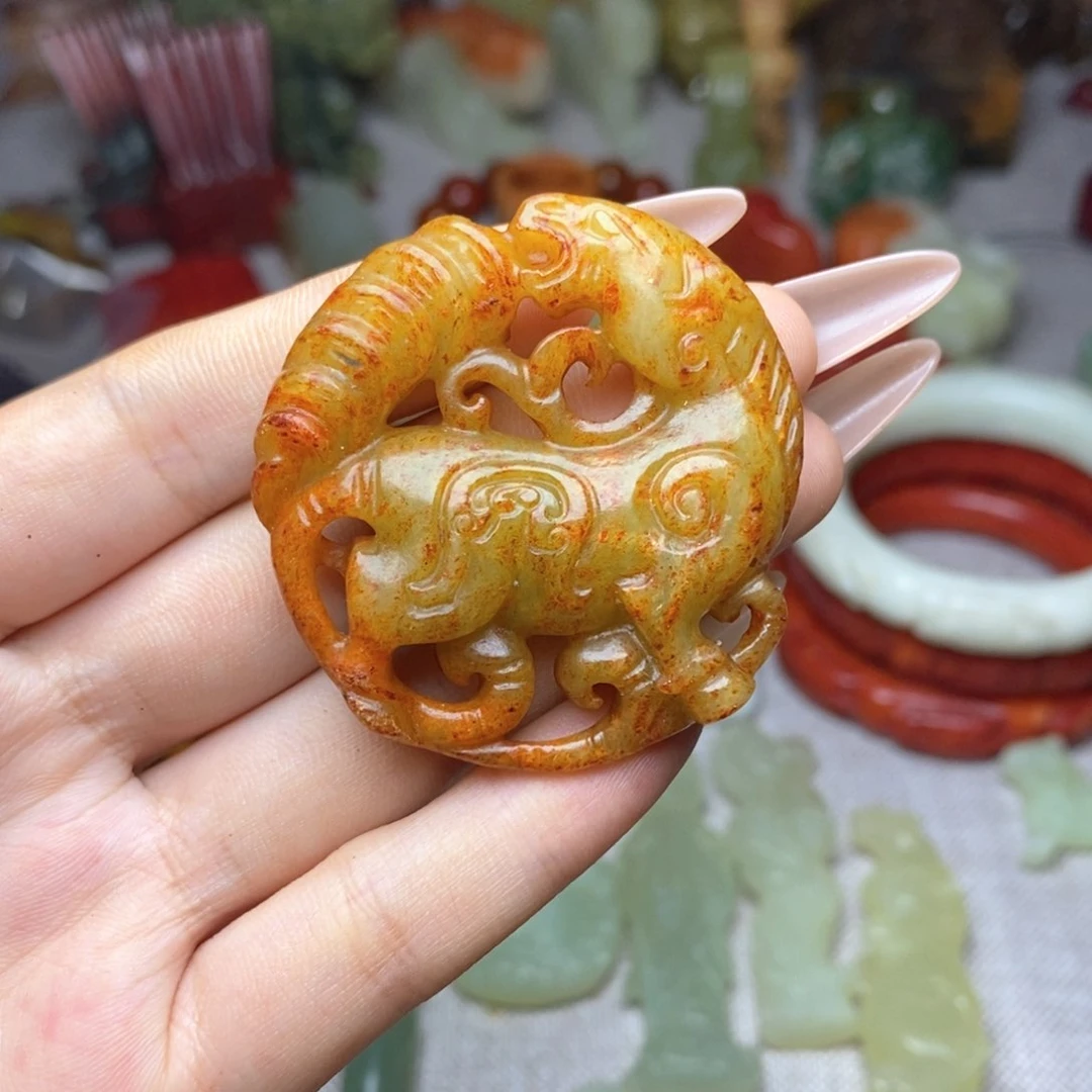 白玉菩提吊坠挂件180
