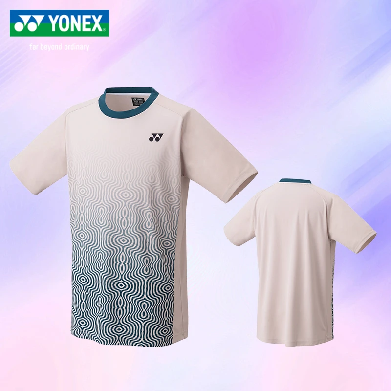 【2024新款球服】YONEX尤尼克斯yy羽毛球服短袖透气速干上衣