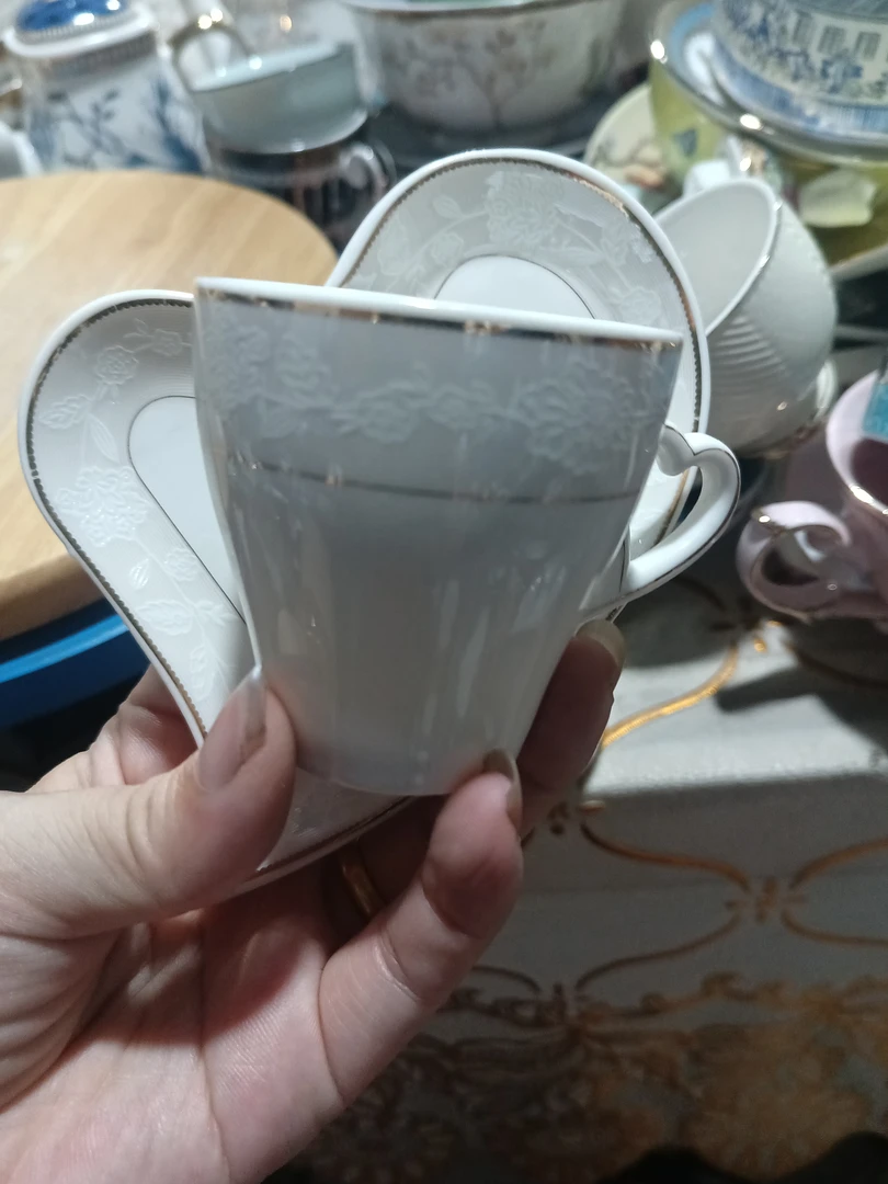 微瑕陶瓷咖啡杯小容量60毫升容量