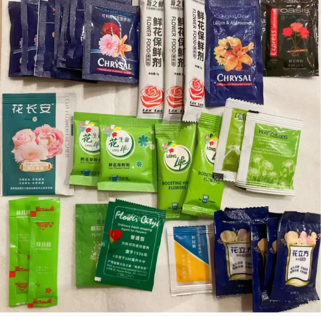 【小九】【保鲜剂50包】拍下随单发 任意两单鲜花及以上鲜花包邮