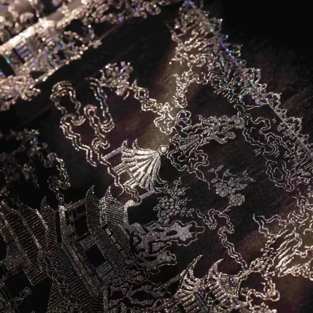 【仙镜】马面裙汉服中国风重工日常长款民族风汉元素织炫彩银螺钿