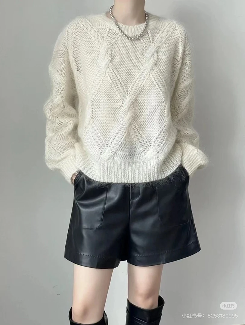 （A71-A140）针织长袖毛衣显瘦辣妹时尚女装