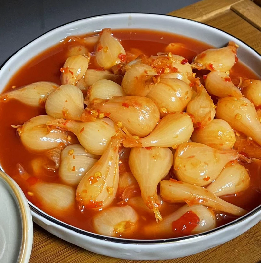 云南农家土罐腌藠头（酸辣口味）下饭菜500克装/瓶