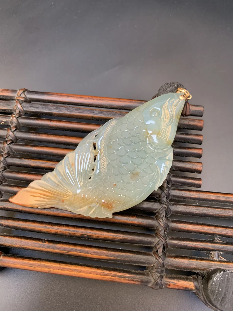 锦鲤 年年有余 特色翡翠