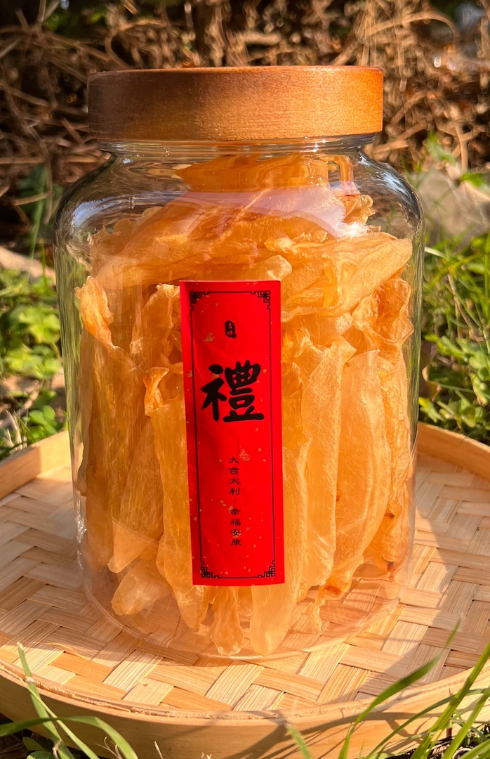 【渔嚒嚒】咸水黄花胶 肉质通透细腻 10年胶龄1-500克