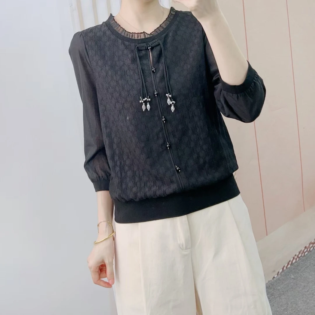 806国风新中式套头百搭小衫806/ELY