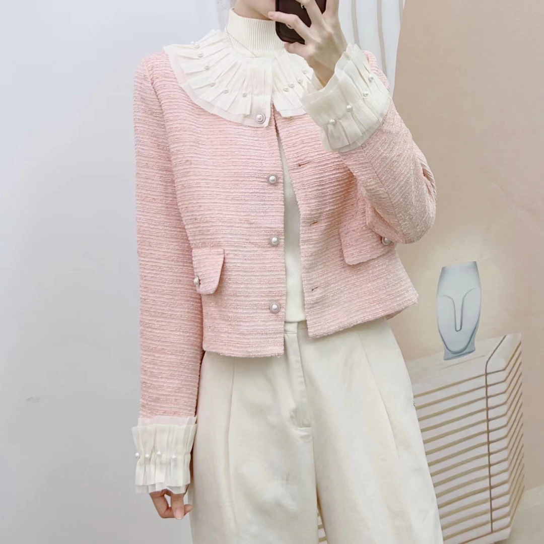 137减龄娃娃领短款外套] 88137/A3