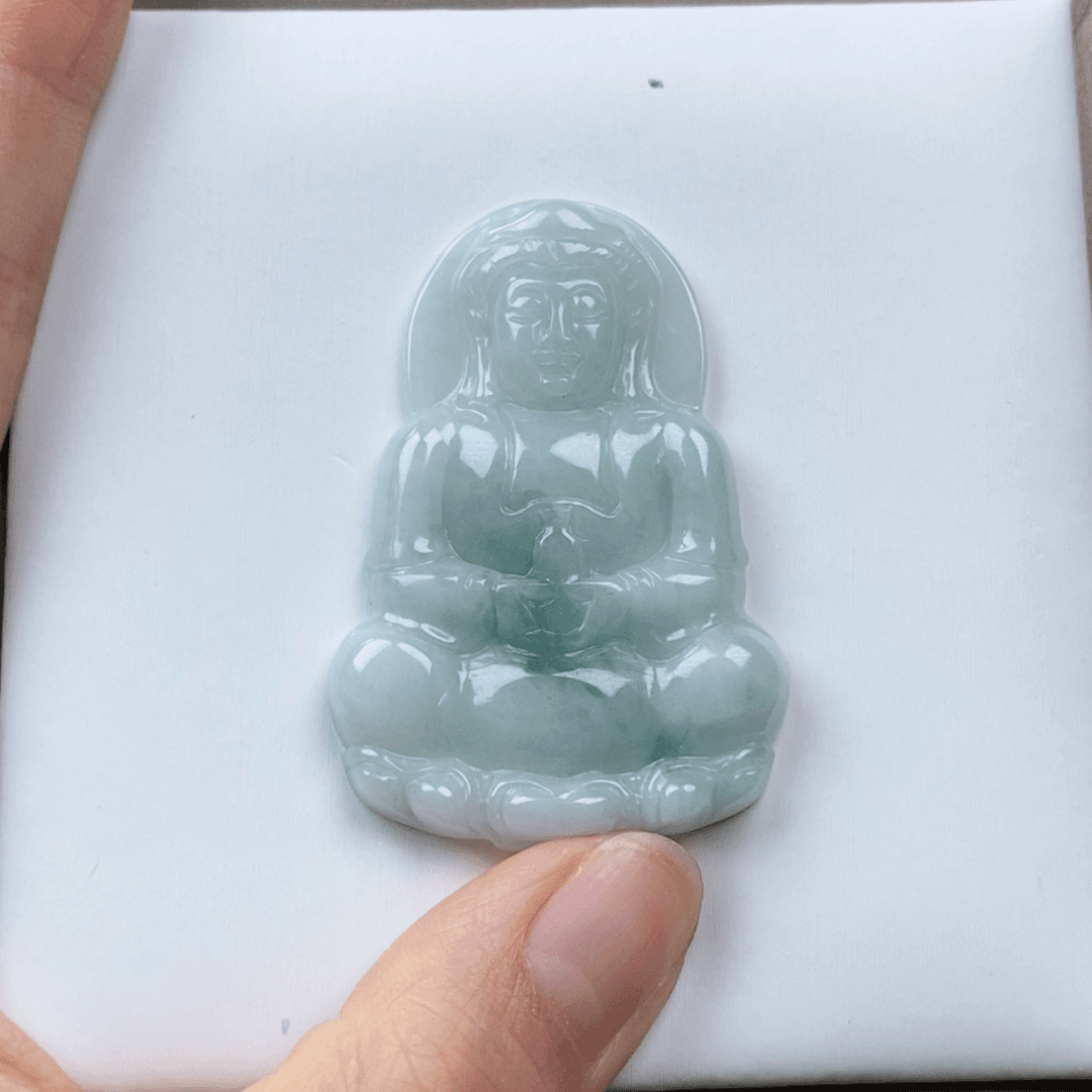 【闪购商品】翡翠颈饰未镶嵌观音