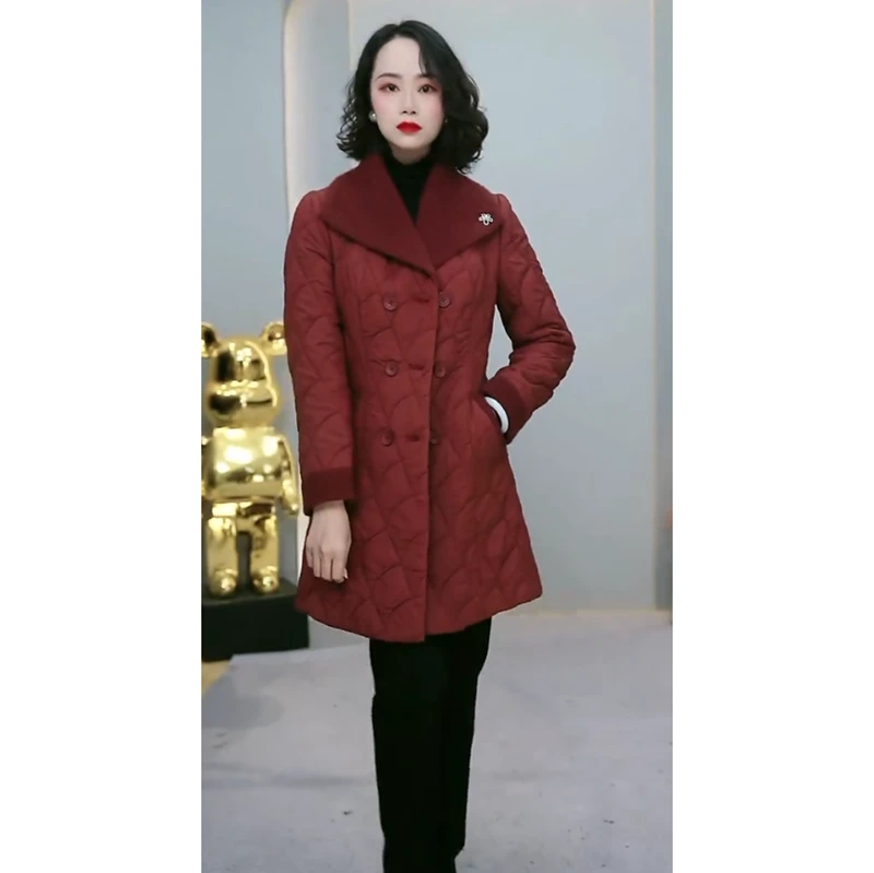 【外套】2579新款加厚保暖时尚修身显瘦女装休闲气质洋气外套