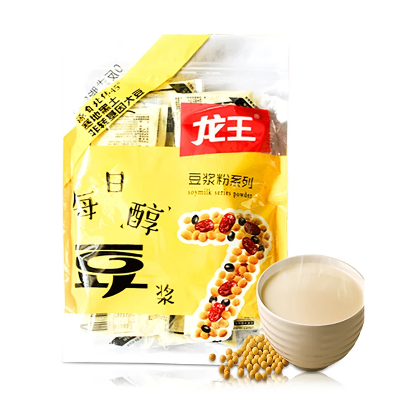 龙王豆浆粉肯德基同款原味无蔗糖黑豆甜味小包速溶营养肯德基早餐