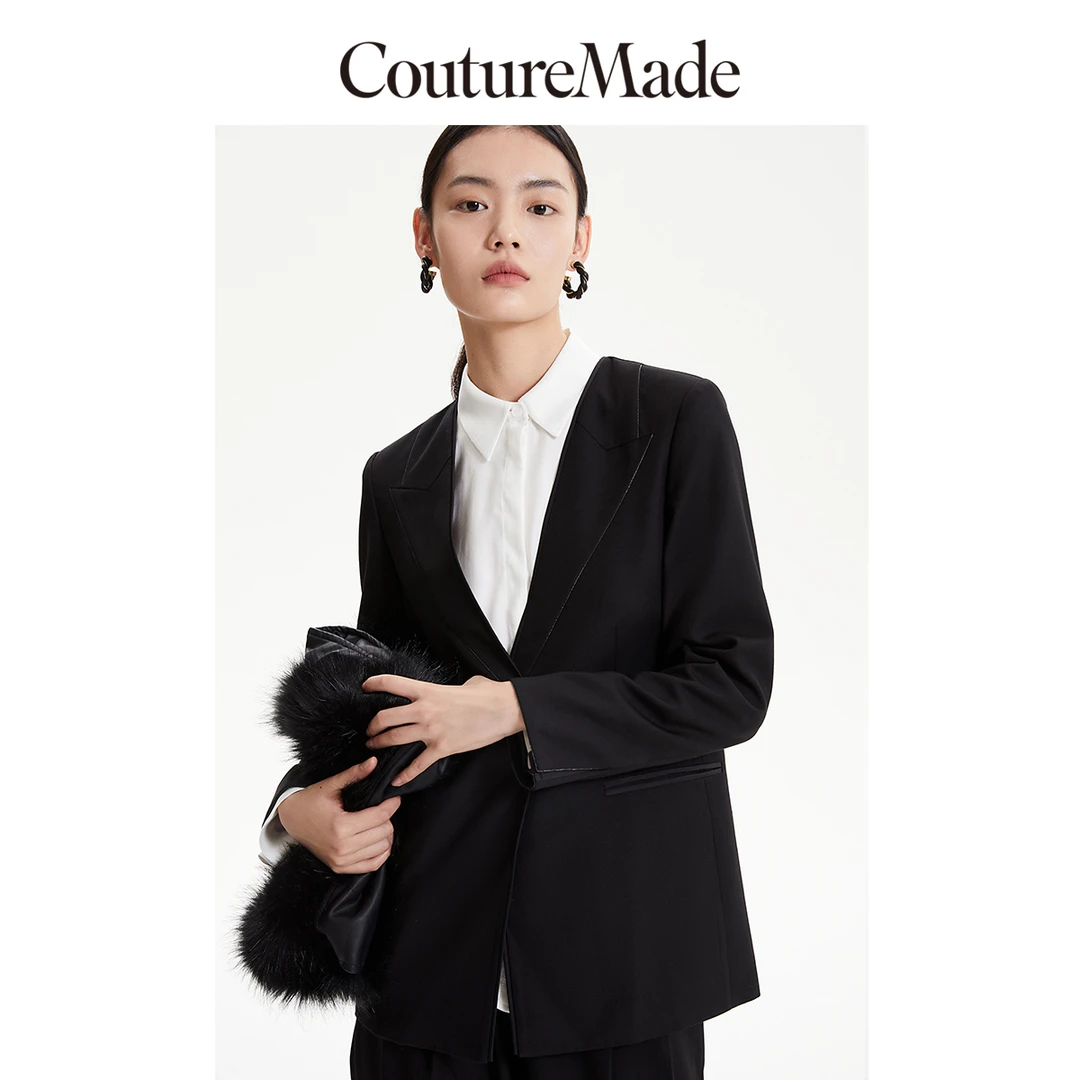 Couture Made2025新款西服女设计感简约气质优雅323408008