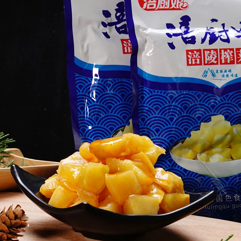 涪陵榨菜芯口口脆80g下饭菜小包装鲜脆美味咸菜腌菜下饭榨菜配粥