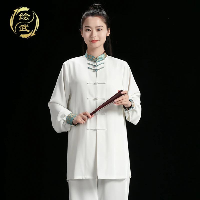 绘武太极服【圆梦】男女2024新款夏季太极八段锦练功服套装新中国风