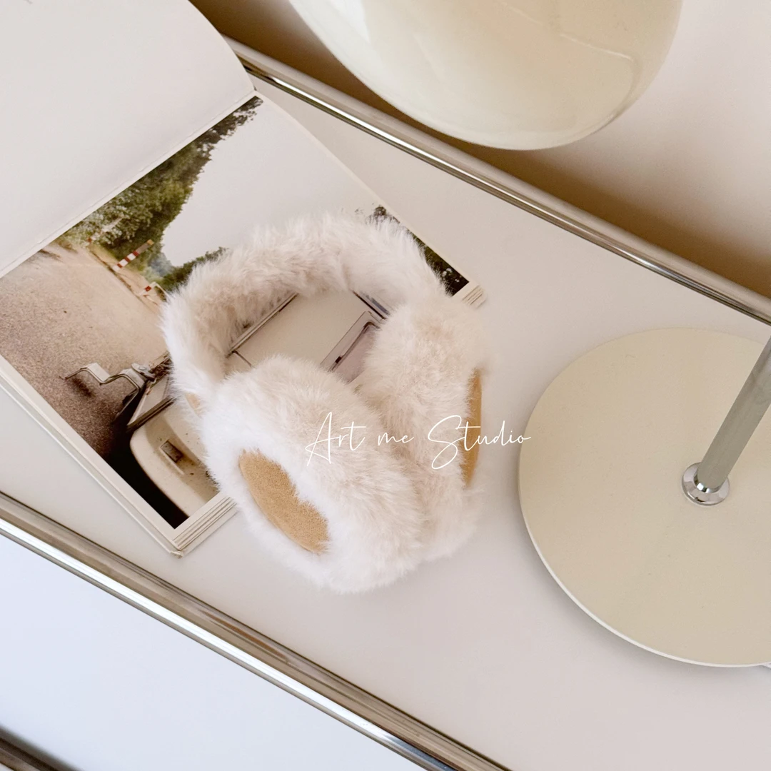 非金属锦纶耳饰 3姐【撞色两色毛毛 耳包】1023w24100