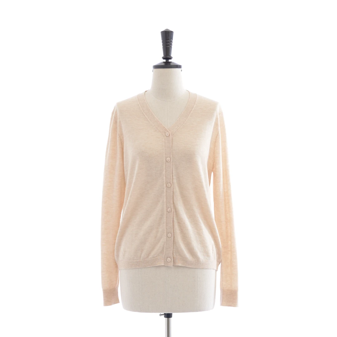 ART ME 瓜瓜呀【超细48支 八色小扣子开衫】长袖短款时尚w24101