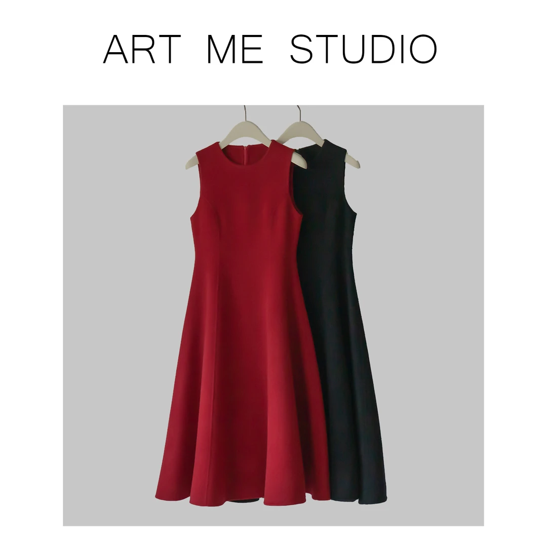 ART ME 瓜瓜呀【瑰丽晚宴连衣裙】显瘦气质时尚百搭     D050