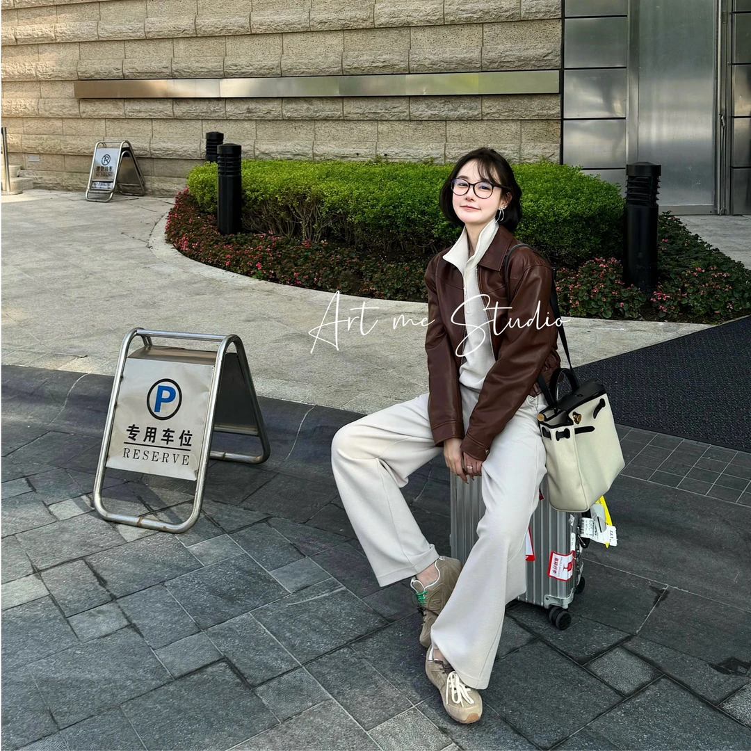 ART ME 瓜瓜呀【果冻四色休闲裤】百搭复古宽松韩版时尚小众w518