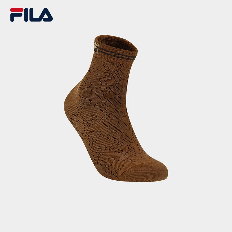 Fila/斐乐男袜均码【潮流时尚舒适休闲中筒百搭运动袜】F13M348302
