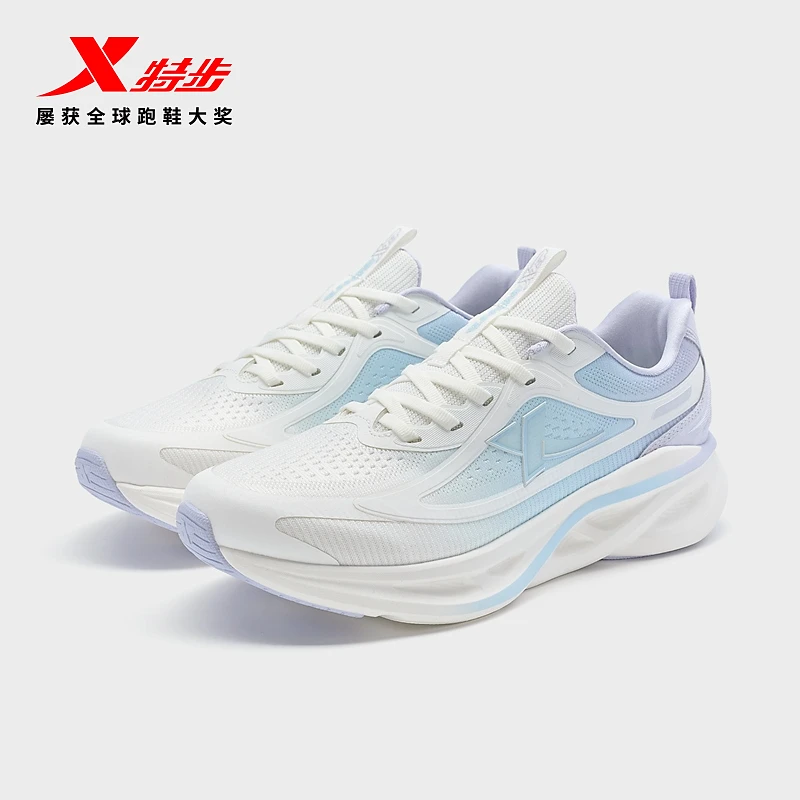 特步榫2.0跑步鞋女冬季休闲运动鞋减震回弹跑鞋女鞋976118110049