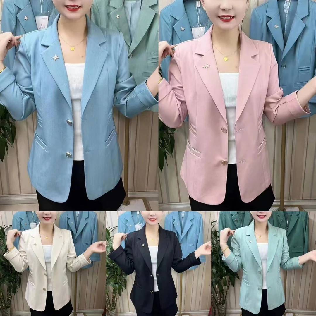 时尚气质中老年休闲西服外套