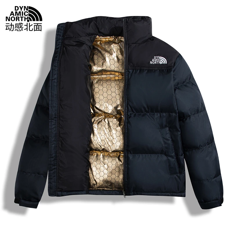 奥莱同款羽绒服2024正品新款男款爆款立领户外加厚防风秋保暖外套