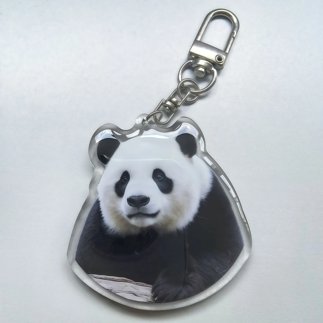 标准款大熊猫小奇迹钥匙扣（60mm）满18包邮