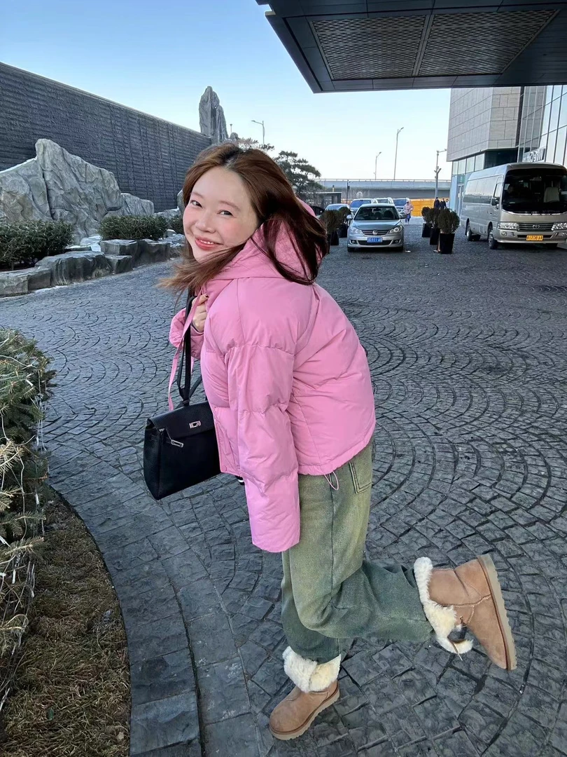 【BORAKOO】番石榴~连帽面包 羽绒服