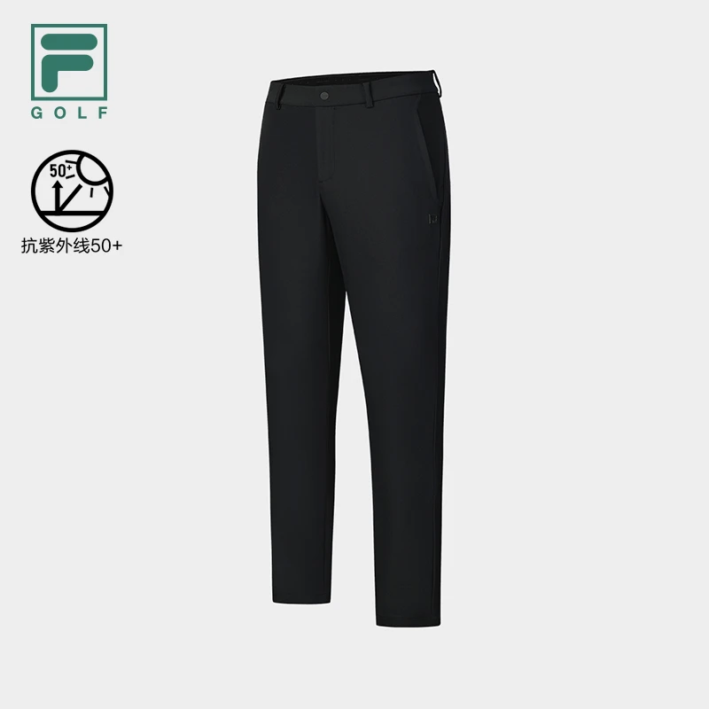 Fila/斐乐男士春季高尔夫系列新款【运动休闲舒适百搭】梭织长裤