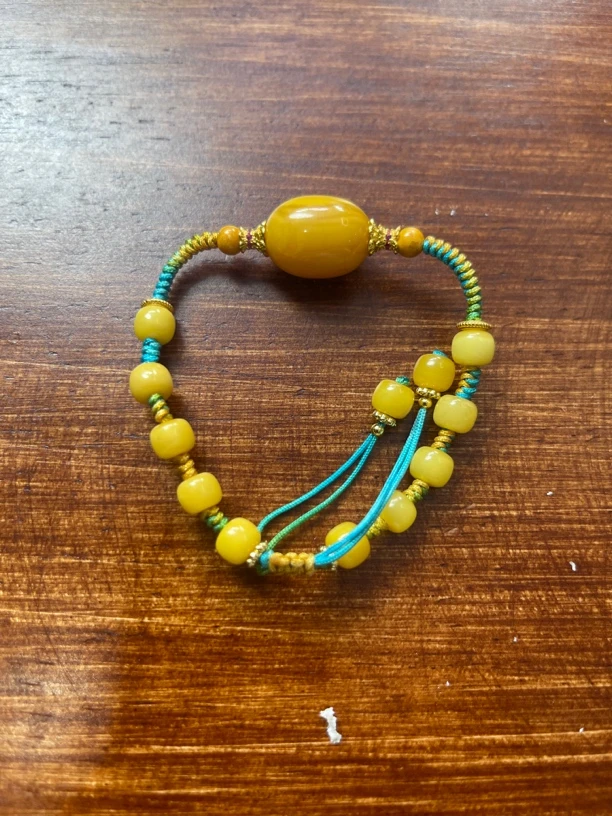 蜜蜡dIY高级手串