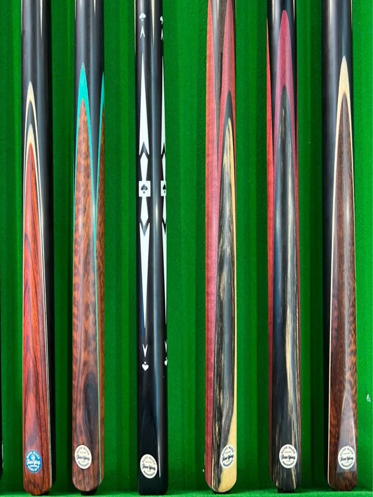 千元台球杆职业级S级 SS级手工杆黑八中八专用小头杆斯诺克杆