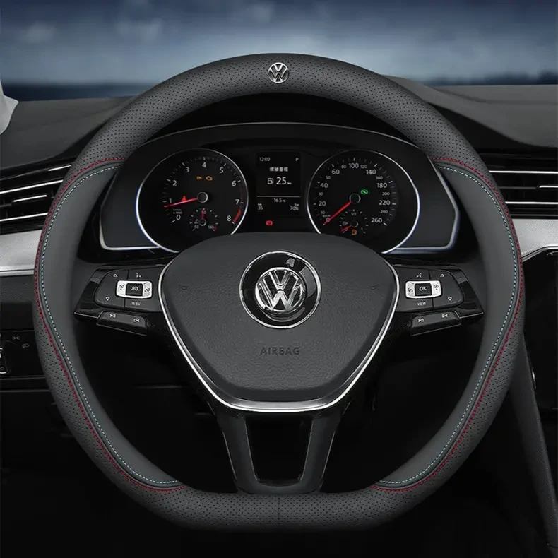 大众方向盘套途岳探岳朗逸途观L宝来帕萨特凌渡迈腾四季超薄吸汗