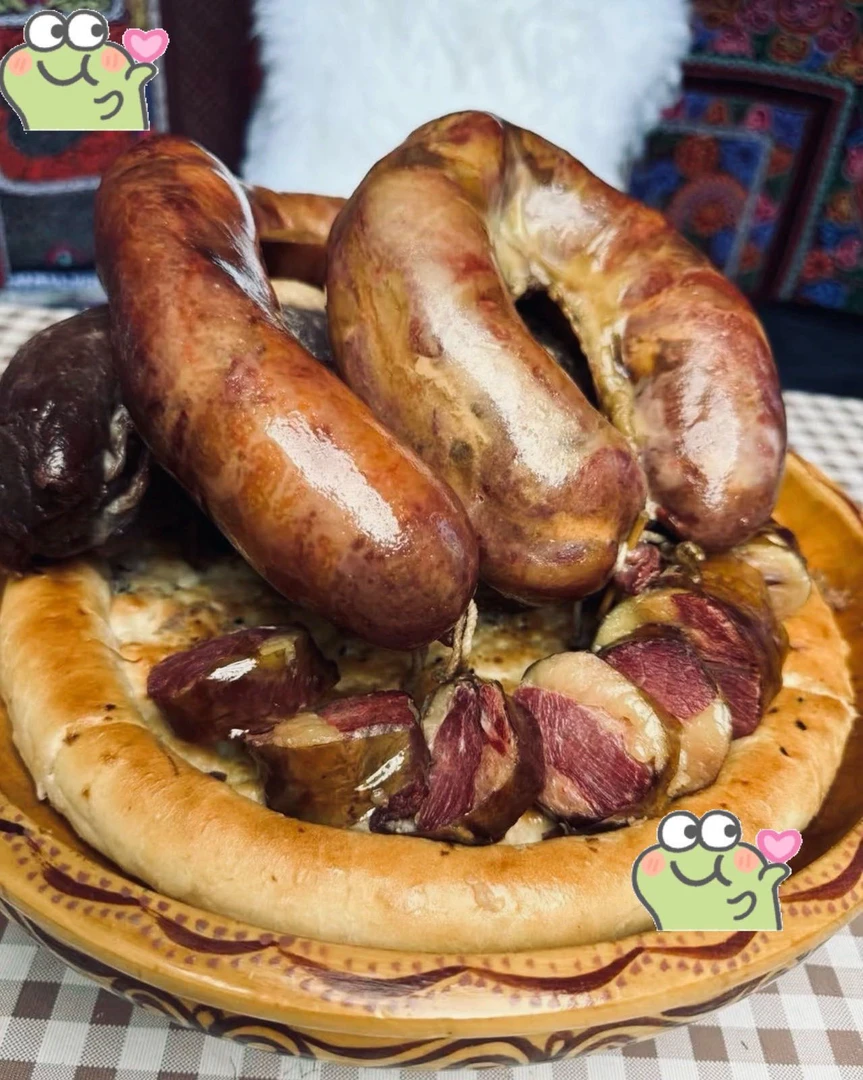 新疆特产马肠子熏马肠（ham)顺丰速运包邮