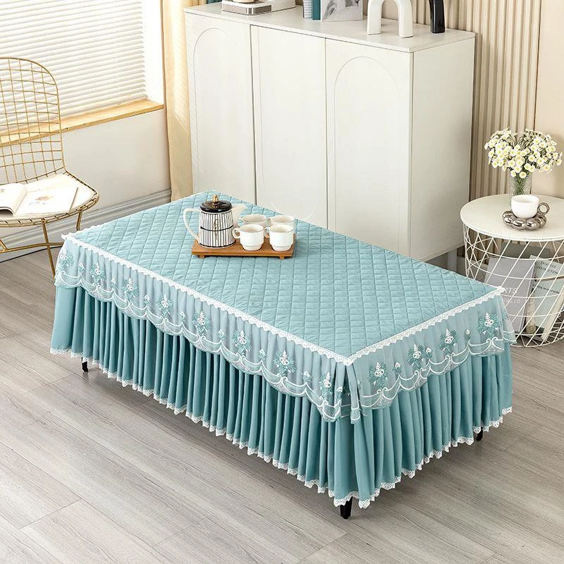 茶几罩桌布茶几套防滑加厚支持订做餐桌布艺家用客厅茶几垫防尘罩