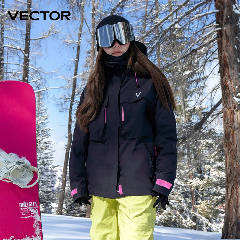 VECTOR 3L弹力拼接滑雪服 防风防水耐磨保暖冲锋衣滑雪裤滑雪衣