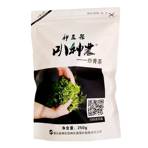 袋装神农架叭神农炒青茶云栗香型口粮茶250g