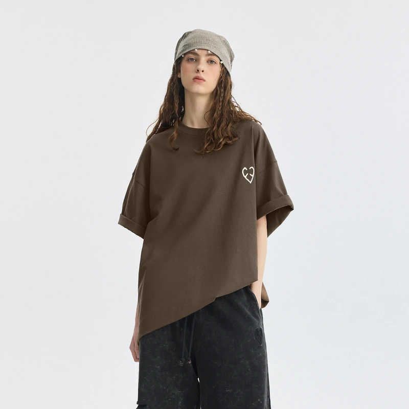 INXX【李一桐同款】APYD简约多色短袖情侣休闲宽松T恤APE2010753