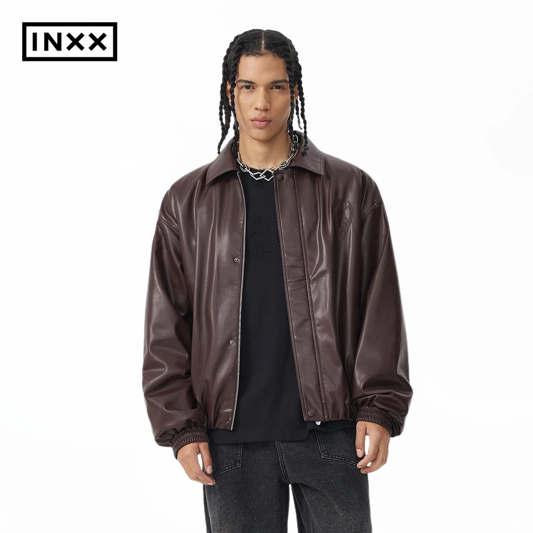 【INXX】APYD 潮牌新品纯色刺绣棉服男女同款短外套APE4160916