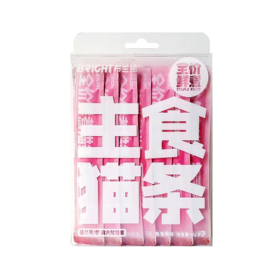 bright/布兰德布兰德主食全价鲜煮猫条（兔兔鸭味）12g*7/盒
