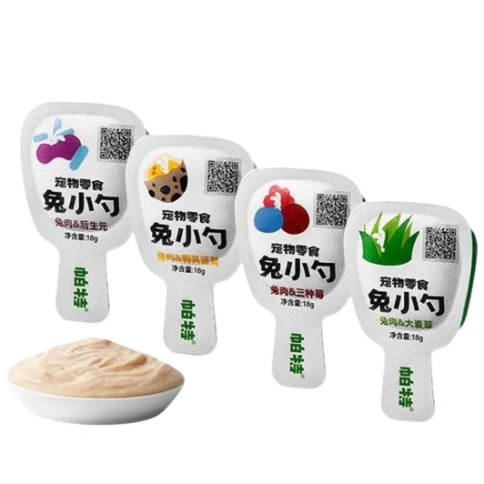 帕特兔小勺系列宠物零食餐盒（多口味）18g/支