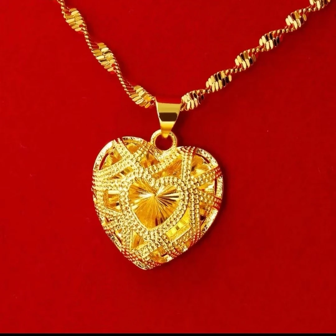 铜合金项链铜合金项链铜合金项链（项链）金色饰品女士欧美首饰