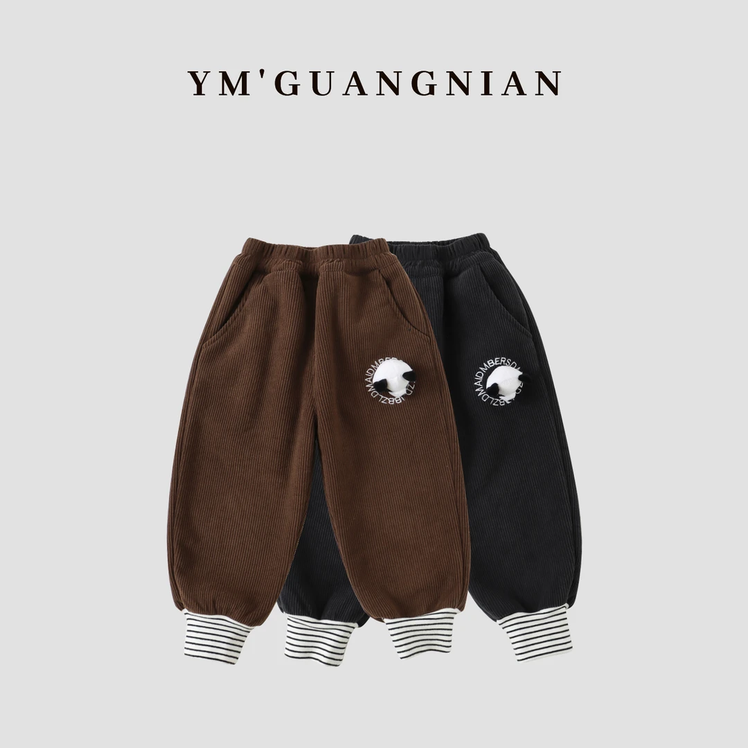 【幼棉光年】冬款儿童休闲裤品牌休闲气质萌娃百搭623320-623321