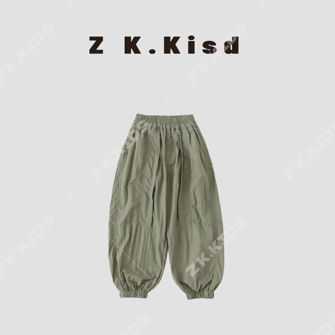 【Z&K】夏季新款休闲裤品牌男童潮流宽松百搭工装裤休闲裤zk-622905