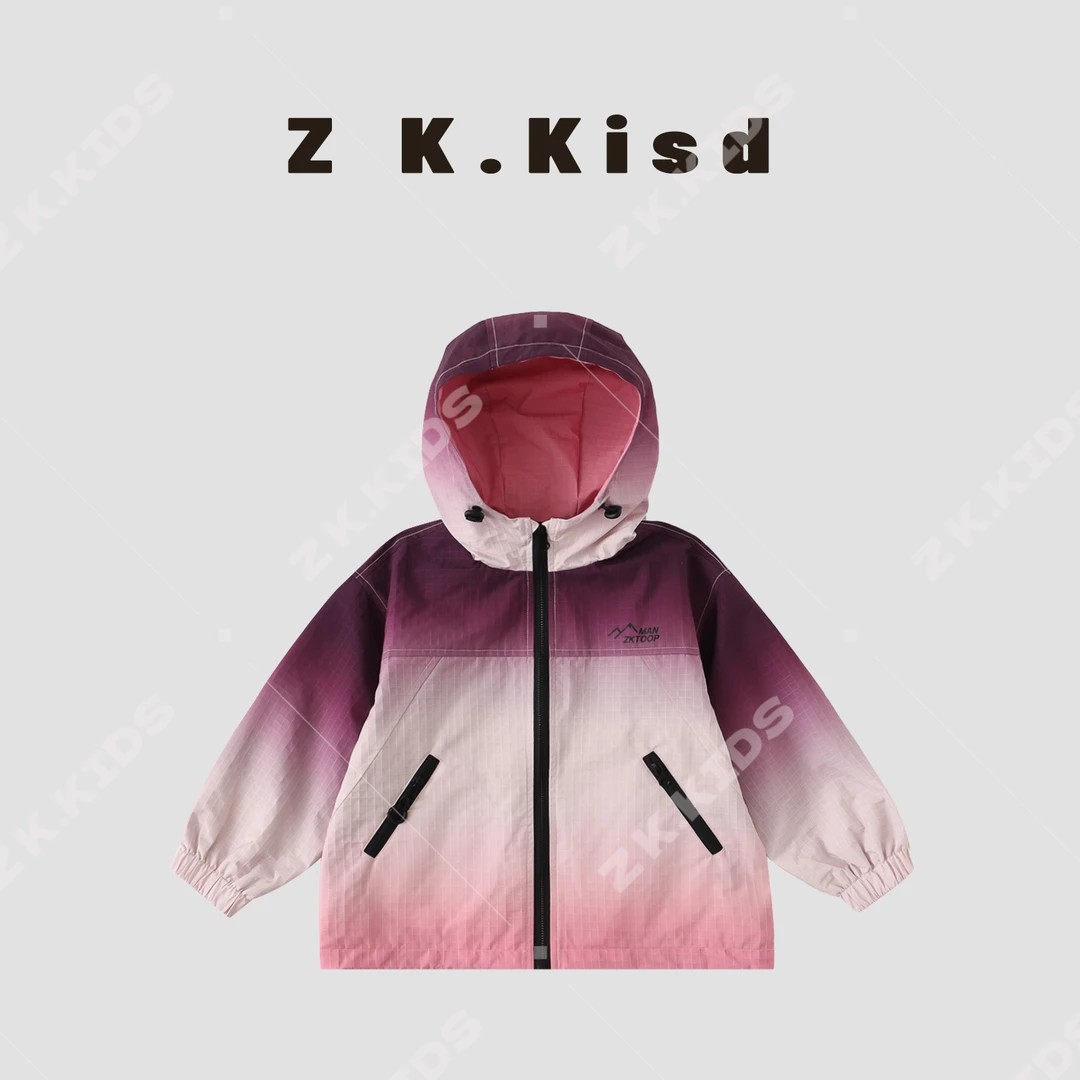 【Z＆K】春款男童韩系休闲洋气韩版拼色帅气外套ZK-322265