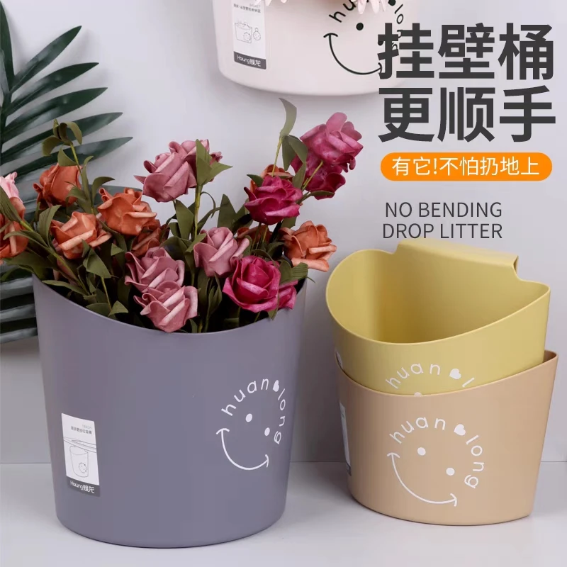 焕龙壁挂垃圾桶收纳桶厨房垃圾桶挂式家用橱柜壁挂式收纳桶