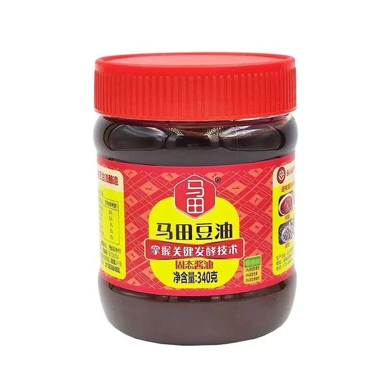 湖南郴州永兴酱油豆酱黄豆豉油膏耒阳常宁豆油农家安仁土特产340g