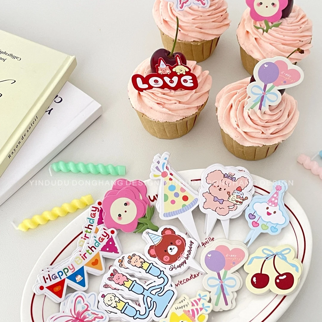 烘焙蛋糕甜品蛋糕可爱网红ins字母异形彩色摆件抖音商城爆款商品