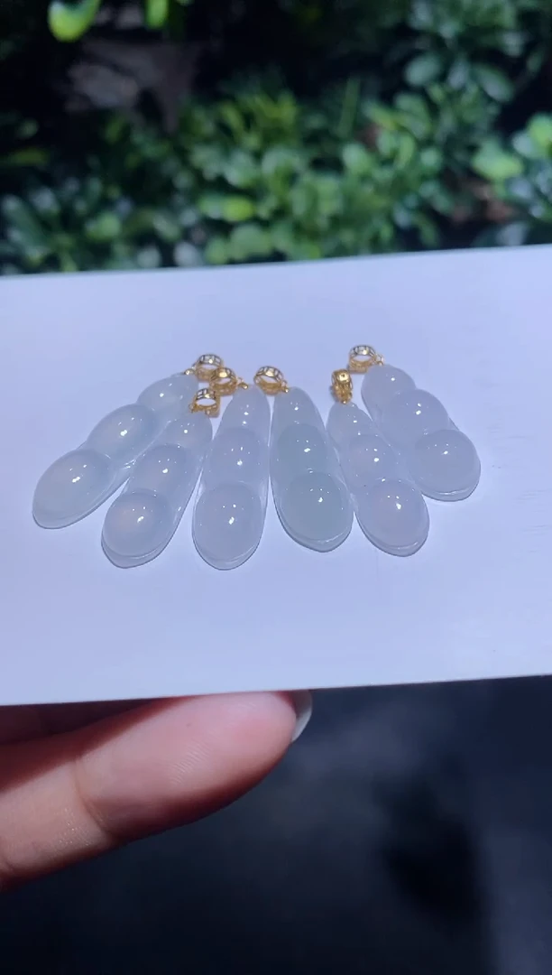 【闪购商品】翡翠净货18K金镶嵌2/多样性发货发其一