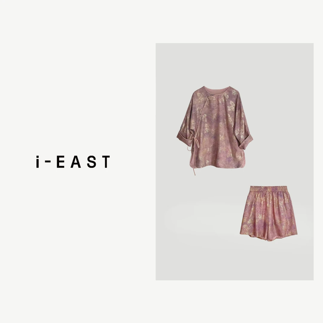 i-EAST 竹溪空翠~新中式提花设计感套装-4X GF117